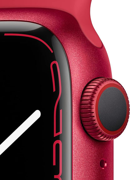 Apple Watch Series 7 Red Aluminum Case - Image 2