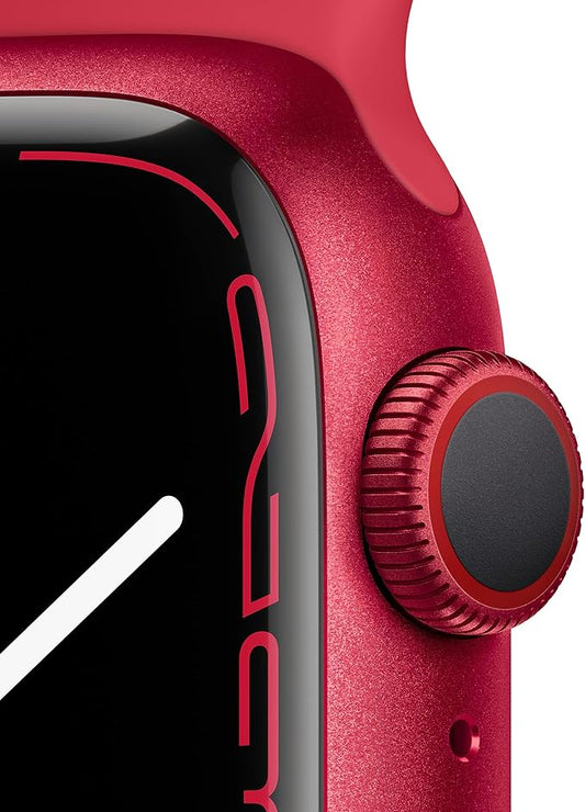 Apple Watch Series 7 Red Aluminum Case - Image 2