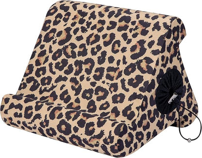 Flippy Tablet Stand with Cubby Storage and Multi-Angle Viewing - Image 2