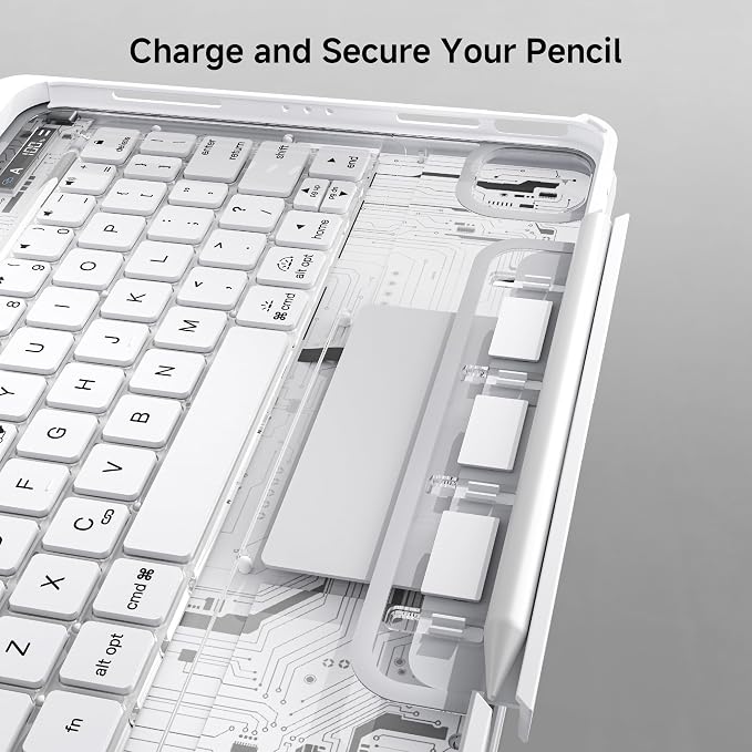 iPad Keyboard Case for 2024 M4 iPad Pro 11 inch, Magic Wireless Keyboard - Image 7