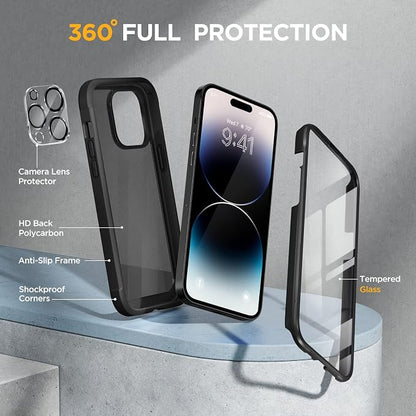 Miracase Glass Series Designed for iPhone 14 Pro Max Case 6.7 Inch, Upgrade - Image 3