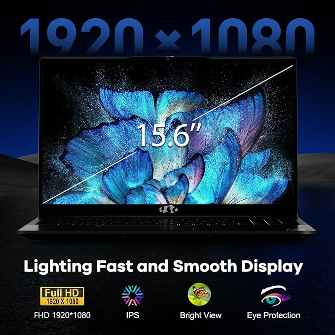 NIMO 15.6" IPS FHD-Gaming-Laptop, AMD Ryzen 5 6600H 6 Cores 16GB DDR5 RAM 1TB - Image 6