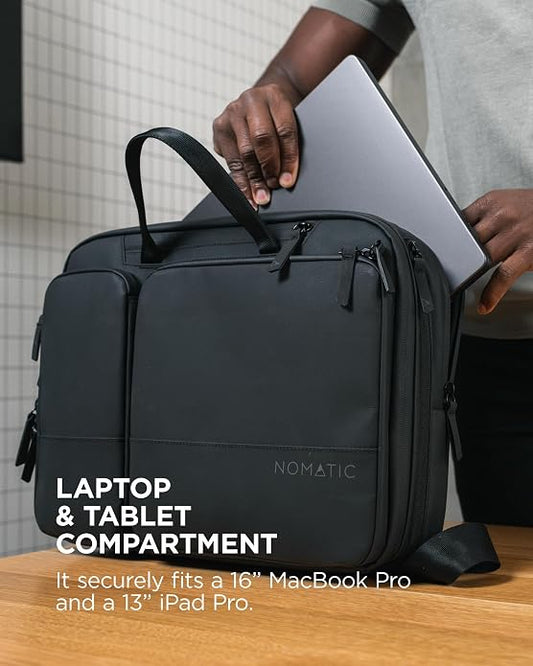 NOMATIC Laptop Bag: Slim Messenger Bag - Image 2