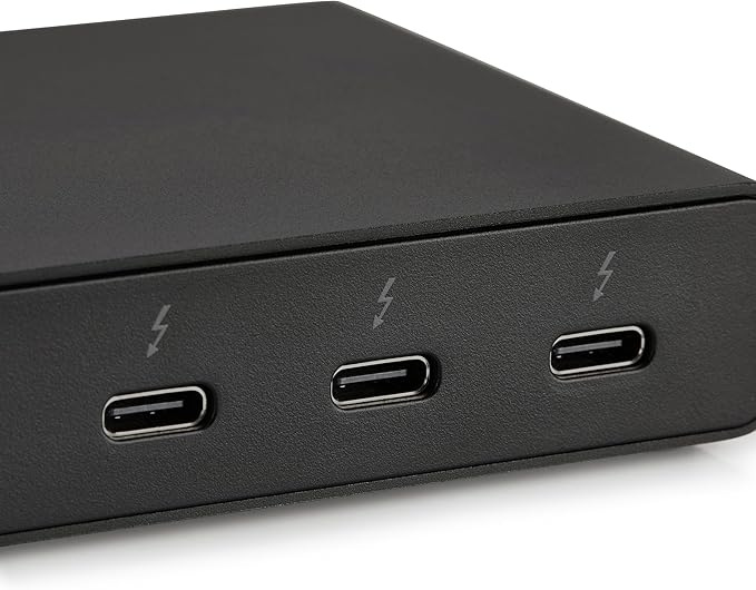 Amazon Basics Thunderbolt4/USB4 Docking Station, 3X Downstream TBT4, 1xUSB A 3.1 - Image 3
