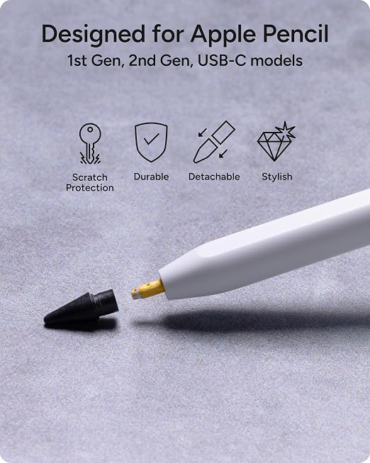 ZAGG Replacement Tips for Apple Pencil 1st Gen, 2nd Gen, & USB-C - Image 5