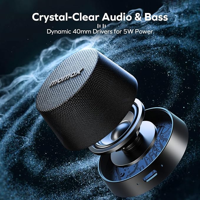 MOMAX Magnetic Portable Bluetooth Speaker - Image 2