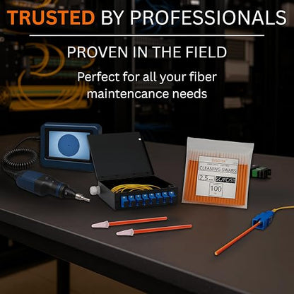 Fiber Optic Cleaning Swabs 100 Pack - Image 9