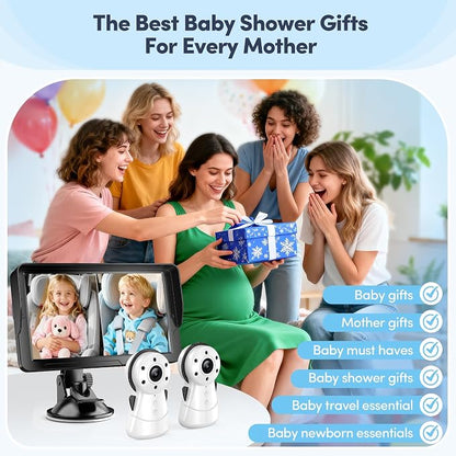 2-Kids Baby Car Camera Dual Monitor – 7 Inch Display - Image 8