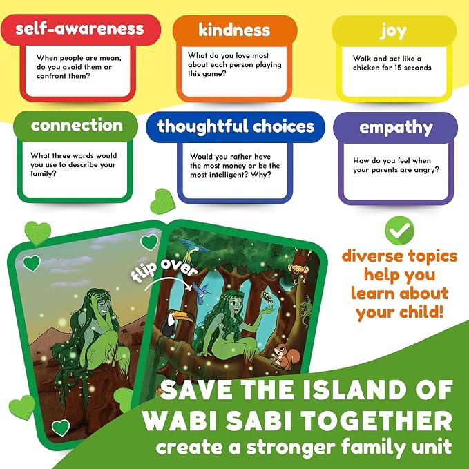 The Fidget Game Saving Wabi Sabi -130 Fun Conversation Cards & Challenges - Image 3