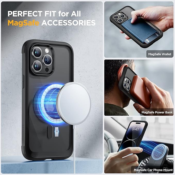 Miracase Glass Series Designed for iPhone 14 Pro Max Case 6.7 Inch, Upgrade - Image 5