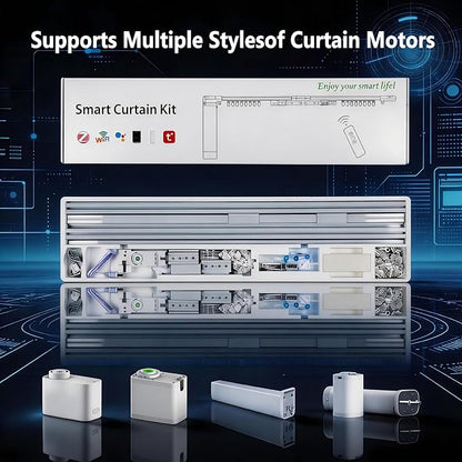 Smart Curtains, Universal Electric Curtain Accessories Installation Kit - Image 3