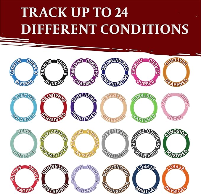 DND Miniatures Condition Markers - Image 2