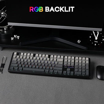 EPOMAKER Aula F108 Wireless Gaming Keyboard, Full Size Mechanical Keyboard - Image 7