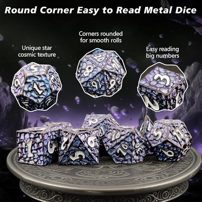 PJOY Metal D&D Dice Set for Dungeons and Dragons Dice - Image 5