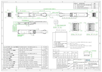10Gtek 100G QSFP28 DAC Cable - Image 5