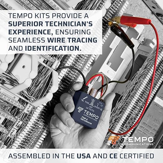 TEMPO Communications 701K-G Wire Tracer Electrical, Tone Generator and Probe Kit - Image 6