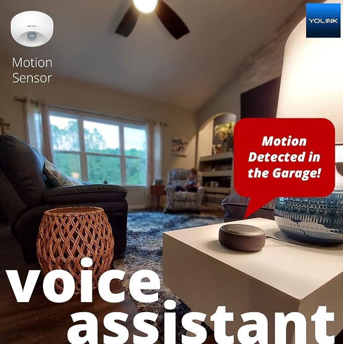 YoLink LoRa 1/4 Mile Wireless Range Smart Motion Detector, Indoor Motion Sensor - Image 7