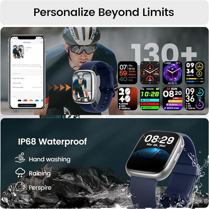 Smart Watch with Alexa Built-in, 1.83" HD Touchscreen Fitness Tracker with - Image 6