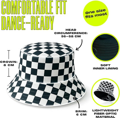 GloFX Bucket Hat – LED Light Up Rave Hat - Image 2