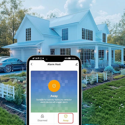 PGST Home Security Systems for House, Wireless Home Security Alarm System - Image 8