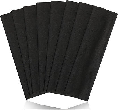 8PCS Summer-Exclusive Non Slip Sports Elastic Soft Running Fashion Headbands by VANRUIDFashionSportHeadbands
