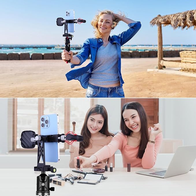 Peastrex Metal Phone Tripod Mount Extra Deep Clamp - Image 8