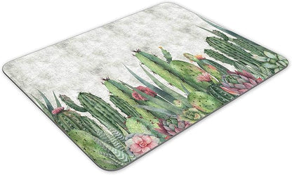 Succulent Cactus Gaming Mouse Pad， Rectangle Mouse Pad Size - Image 2