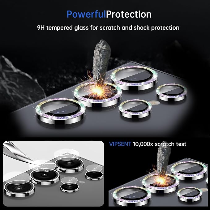 For Samsung Galaxy S25 Ultra Camera Lens Protector, Individual Lens Protector - Image 2