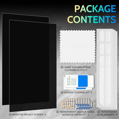 34 Inch Privacy Screen for Computer Curved Monitor 21:9 Aspect Ratio, Eye - Image 8