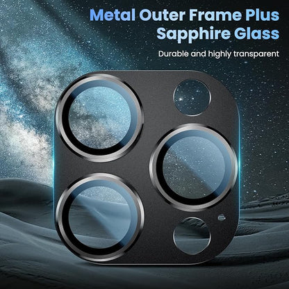Uyiton Compatible with iPhone 16 Pro/iPhone 16 Pro Max Camera Lens Protector - Image 4