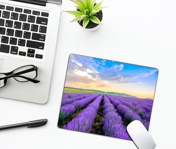 Purple Lavender Landscape Mouse Pads - Image 6