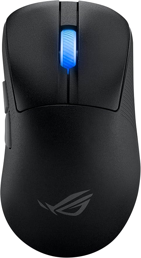 ASUS ROG Keris II Ace Wireless Gaming Mouse – Right-Handed Ergonomic, Tri-Mode by ASUS