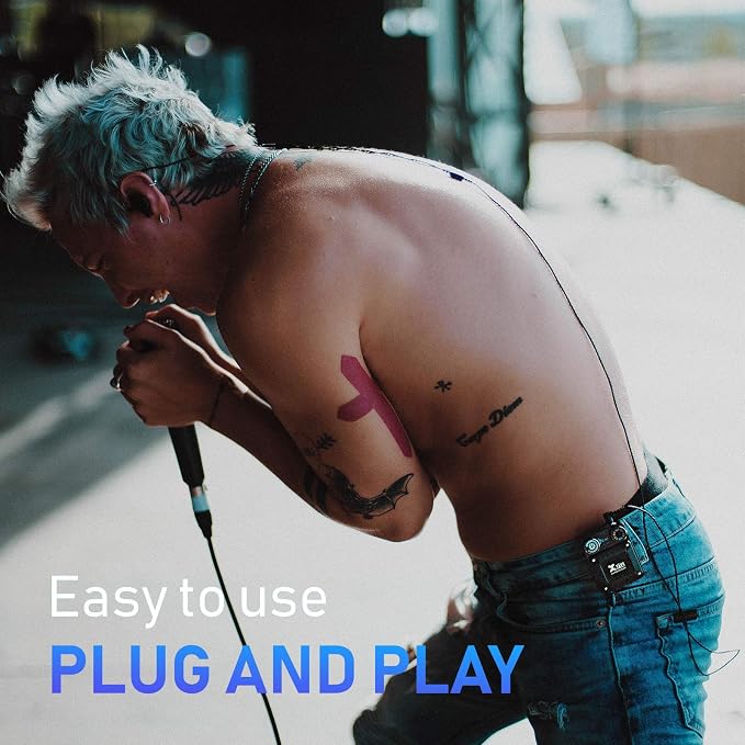 Xvive U4R4 Wireless in-Ear Monitor System 1 Transmitter and 4 Beltpack Receiver - Image 3