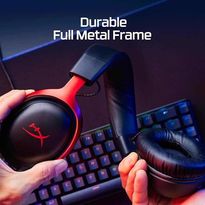 HyperX Cloud III – Wired Gaming Headset, Xbox Series X|S, Angled 53mm Drivers - Image 6