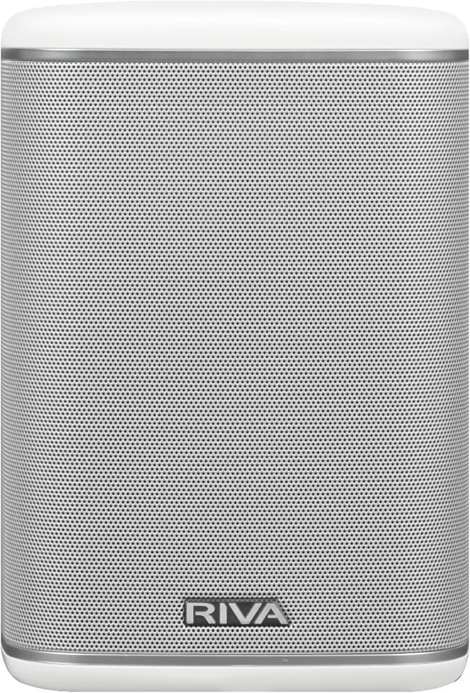 RIVA Upgraded Arena Wi-Fi Bluetooth Hi-Fi Speaker, 6 Drivers, Supports Airplay 2 by RIVA