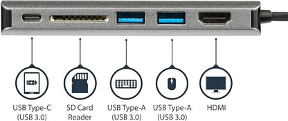 StarTech.com USB C Multiport Adapter - Image 3