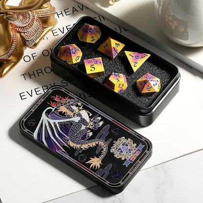 DNDND Flowers Metal Dice - Image 5
