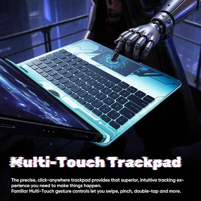 KITONE Transparent Case with Wireless Keyboard only - Image 6