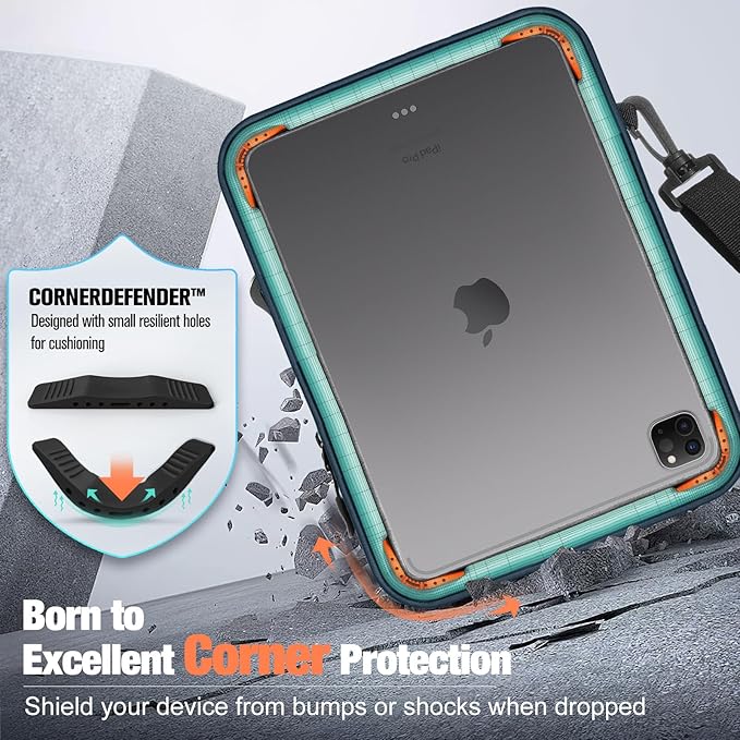 MoKo 9-11 Inch Tablet Sleeve Bag, Fits iPad Air 5/4th 10.9, iPad 9/8/7th 10.2 - Image 3