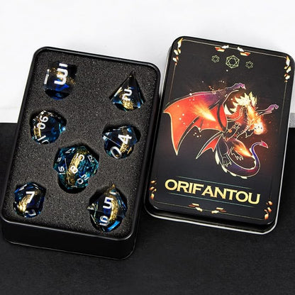 Magic Golden Ring DND Dice Set - Image 7