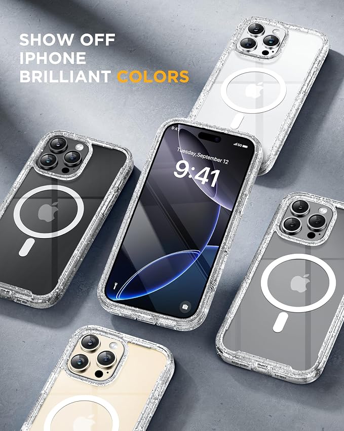 Miracase Magnetic for iPhone 16 Pro Case Full-Body Phone - Image 8