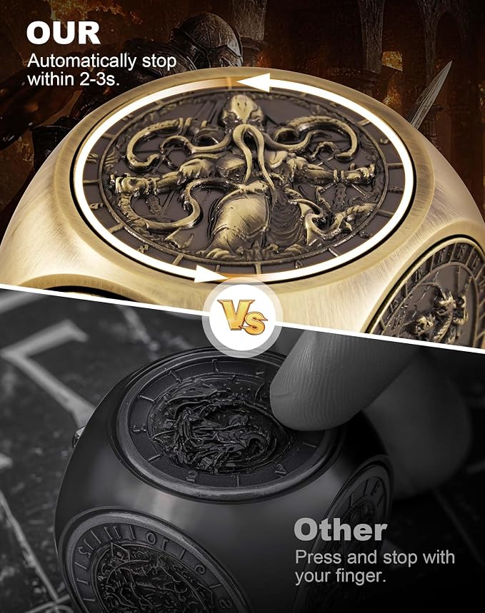 Kabinka Spinner Dice for 7 in 1 DND Dice Set, Unique Metal Dice for Dungeons - Image 4