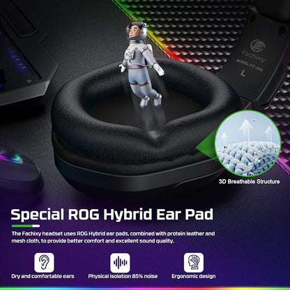 FC200 Foldable Gaming Headset for PS4, Switch - Image 5