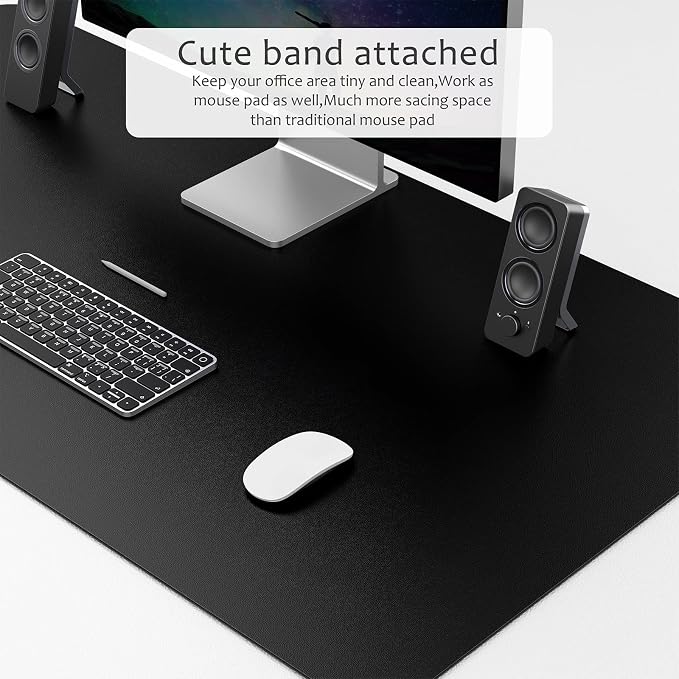 Dual-Sided Multifunctional Desk Pad, 47.2" x 23.6" Desk Mat, Waterproof Desk - Image 5