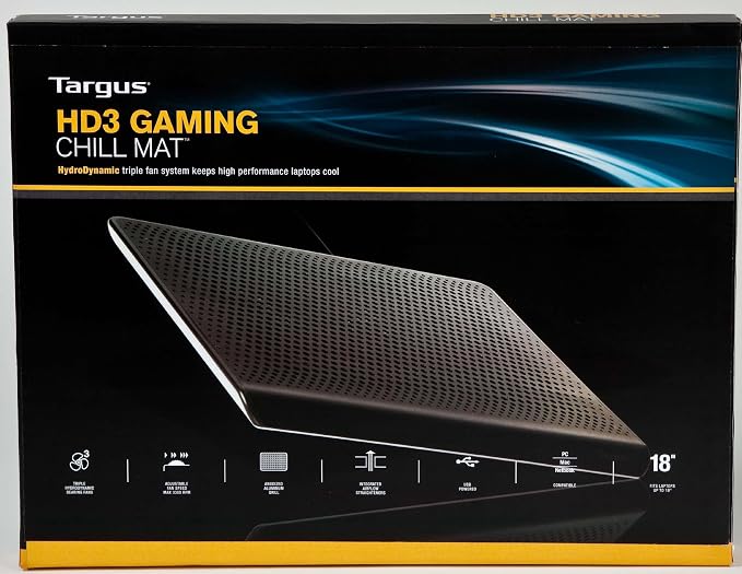 Targus Chill Mat HD3 Gaming for up to 18-Inch Laptop - Image 8