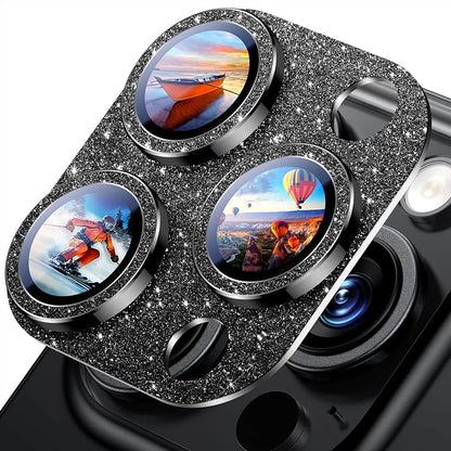Uyiton Compatible with iPhone 16 Pro/iPhone 16 Pro Max Camera Lens Protector - Image 2