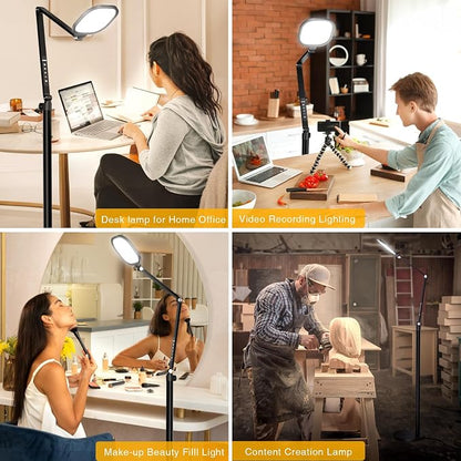 Ring Light with Stand, 15W Dimmable Zoom Lighting - Image 4