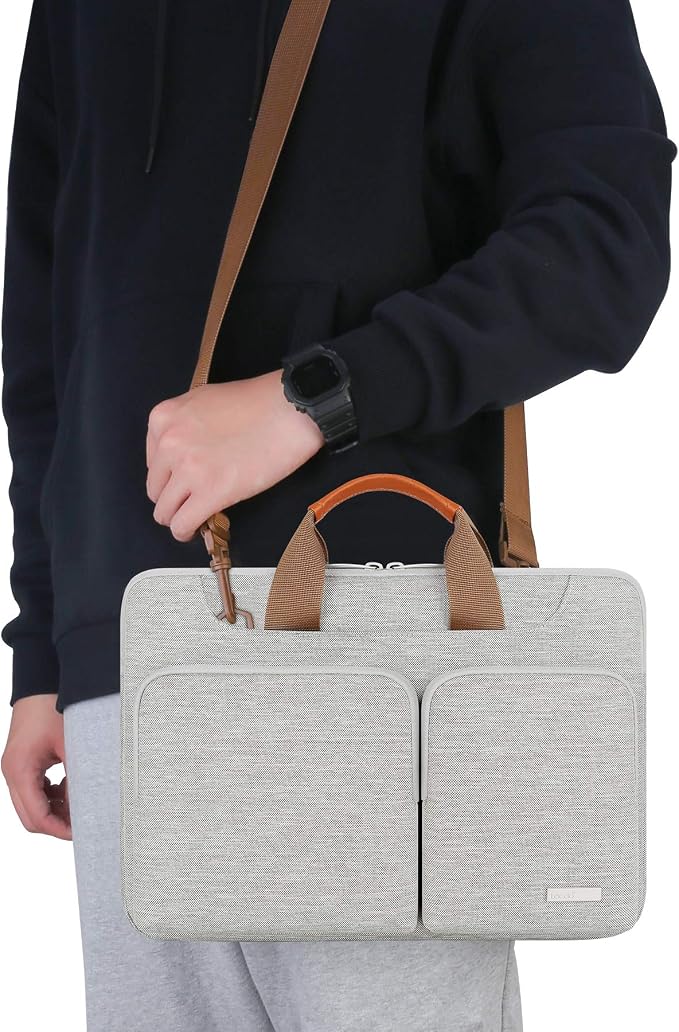 Lacdo 360° Protective Laptop Shoulder Bag - Image 6