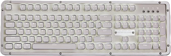 Azio RC Prestige Mechanical Keyboard, Hot-Swappable Switches by AZIO