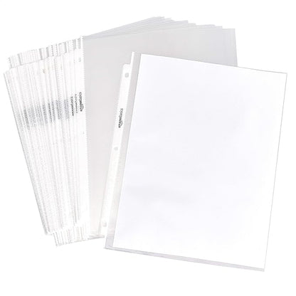 Amazon Basics Sheet Protector, 8.5 x 11 by AmazonBasics
